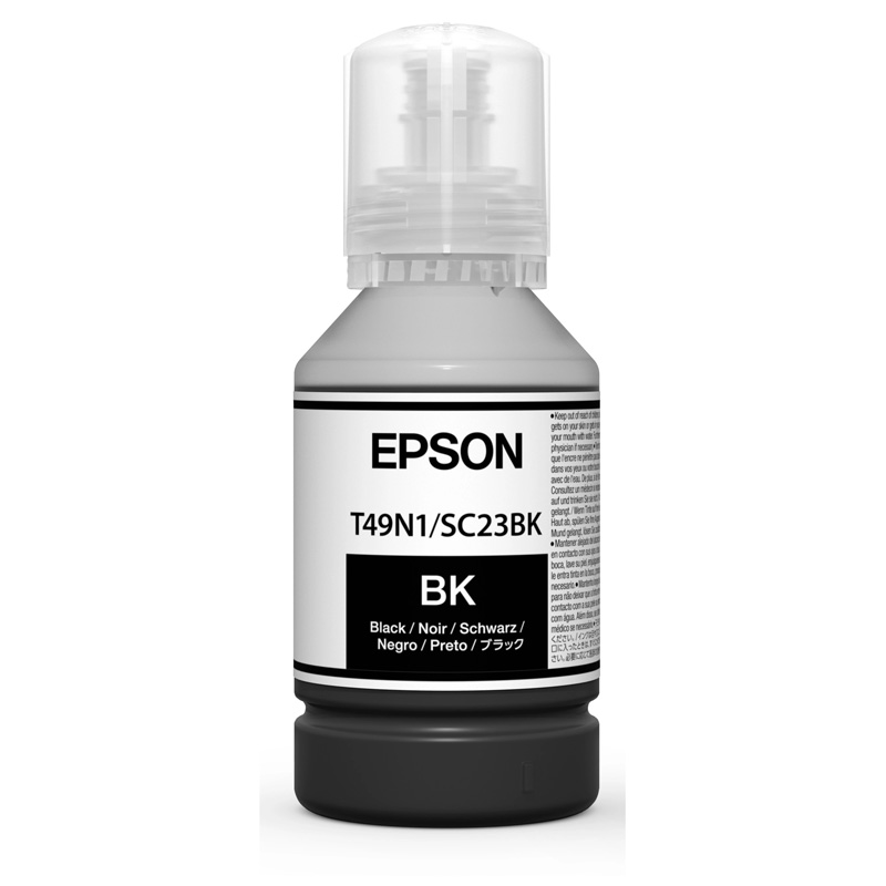 T49N100 Encre Sublimation Noir EPSON 140 ml - Matériel Grand Format